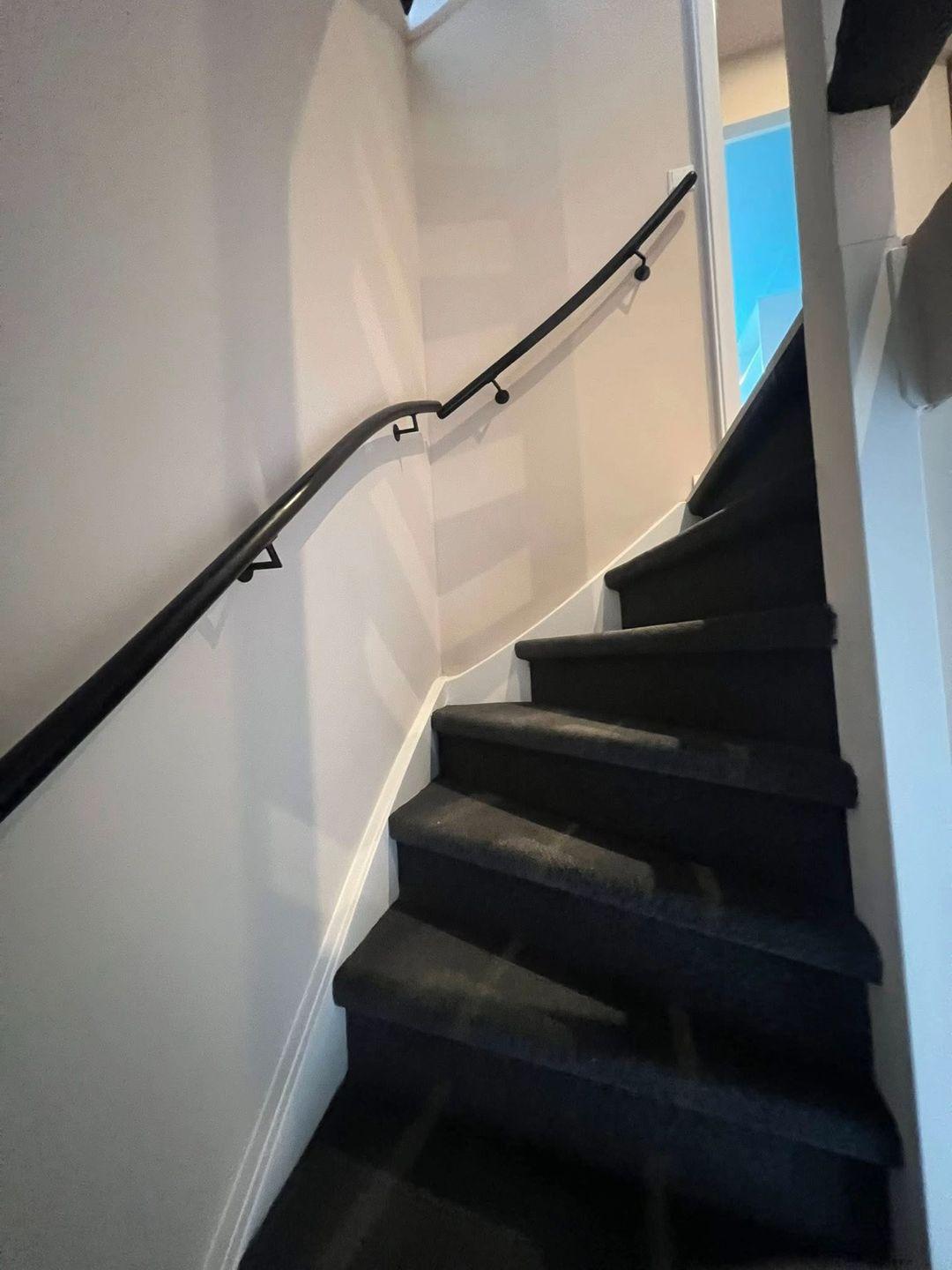 Geschilderde muren en plafond in vrijstaande woning